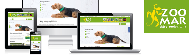 Strona sklepu zoologicznego Zoo-Mar